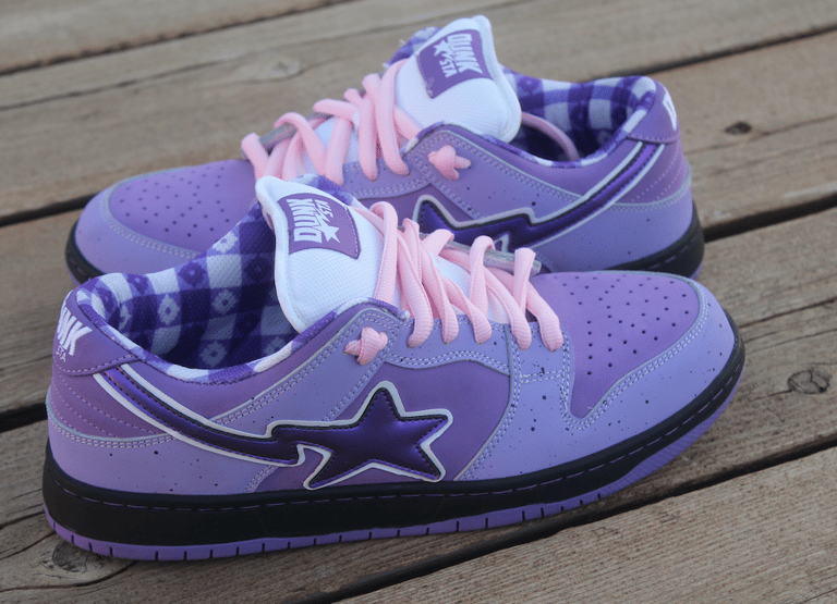 Purple bapestas clearance